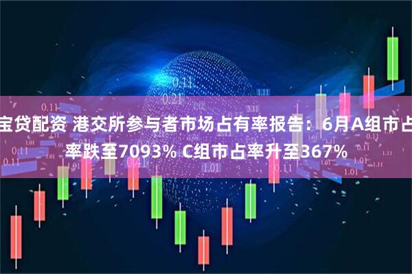 宝贷配资 港交所参与者市场占有率报告：6月A组市占率跌至7093% C组市占率升至367%